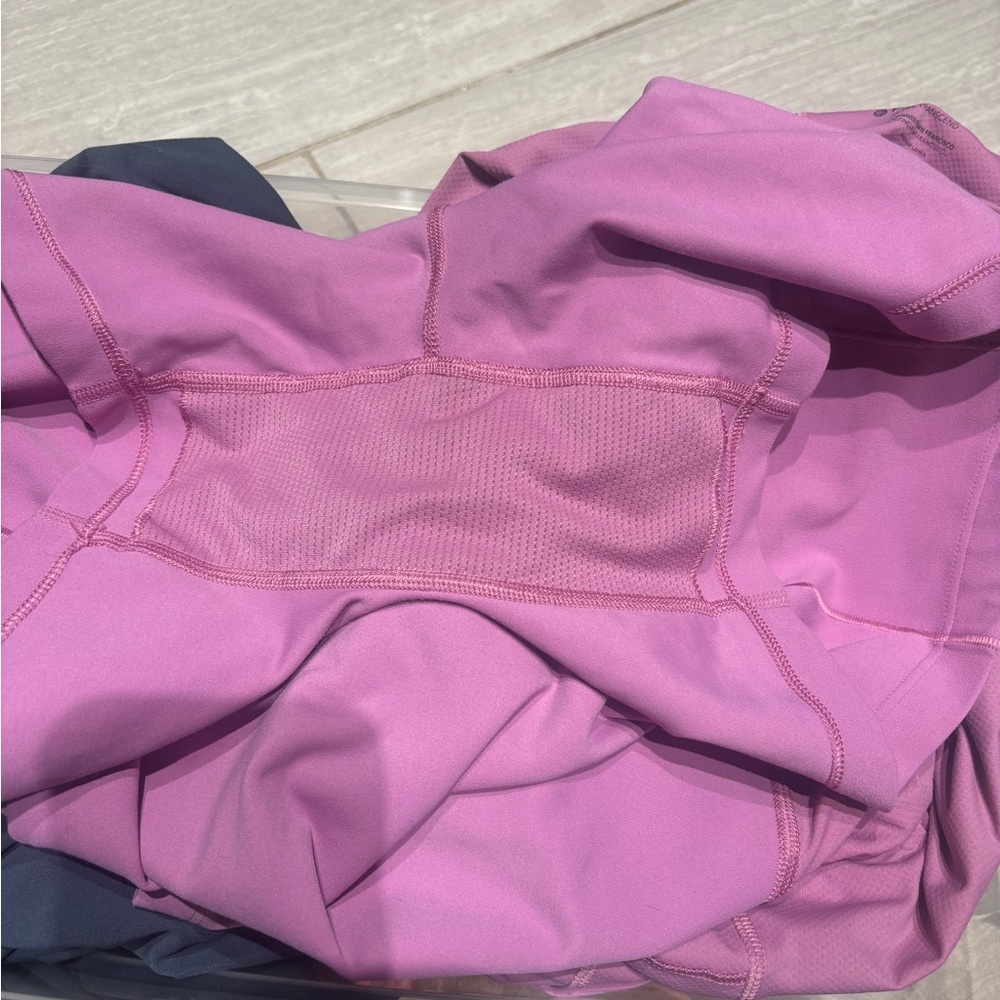 Athleta Transcend athletic dress Built in shorts w/ pockets & bra size Large EUC - Picture 6 of 6